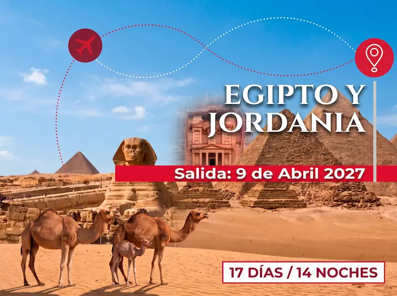Salida grupal a Egipto y Jordania: El Cairo, Luxor y Petra
